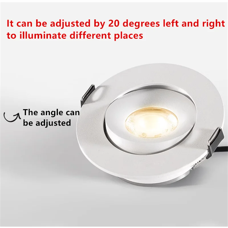 الترا عالية الجودة راحة LED النازل رقيقة جدا مصباح السقف 9W12W15W18W20W24W COB الأضواء AC110V-230V إضاءة داخلية