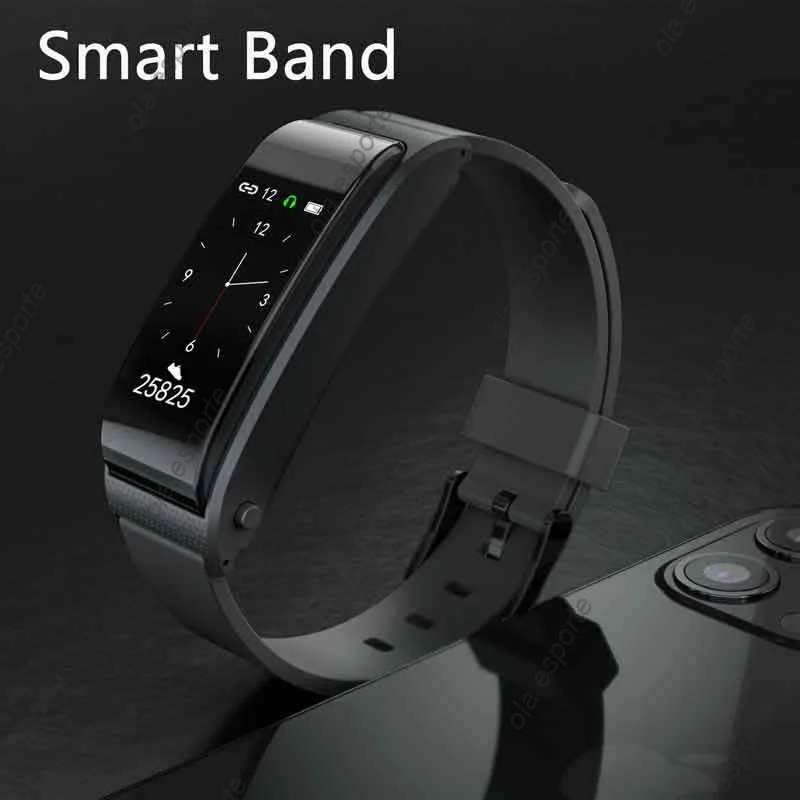 Smart Bracelet BT Headset 2 in 1Call Multi-function Sports Pedometer Blood Pressure NFC Business Watch For Men Women 2024 New