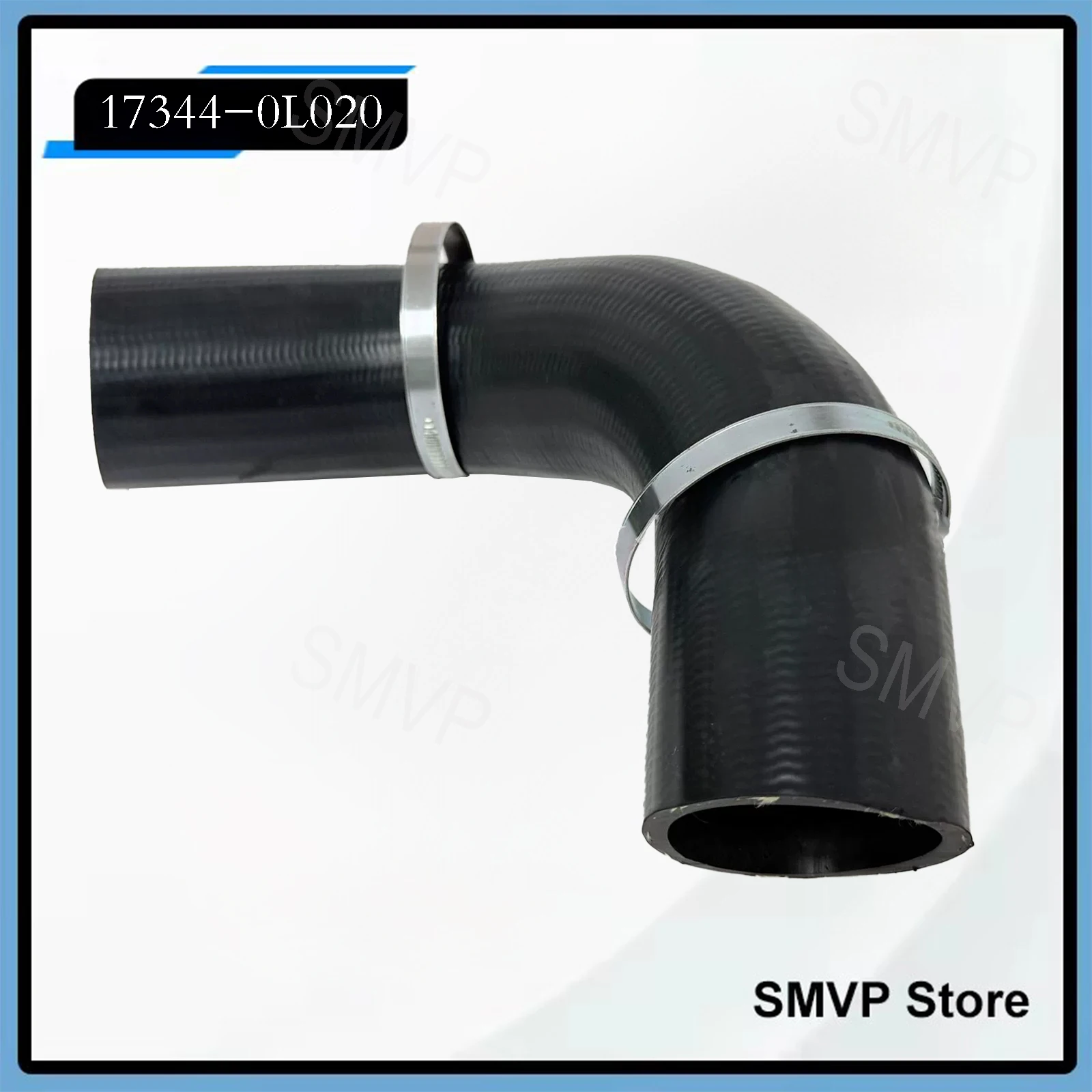 

17344-0L020 17341-0L020 For TOYOTA Hilux Revo Fortuner Innova 1GDFTV 2GDFTV 2.4L 2.8L 2016-2018 Intercooler Air Hose With clip