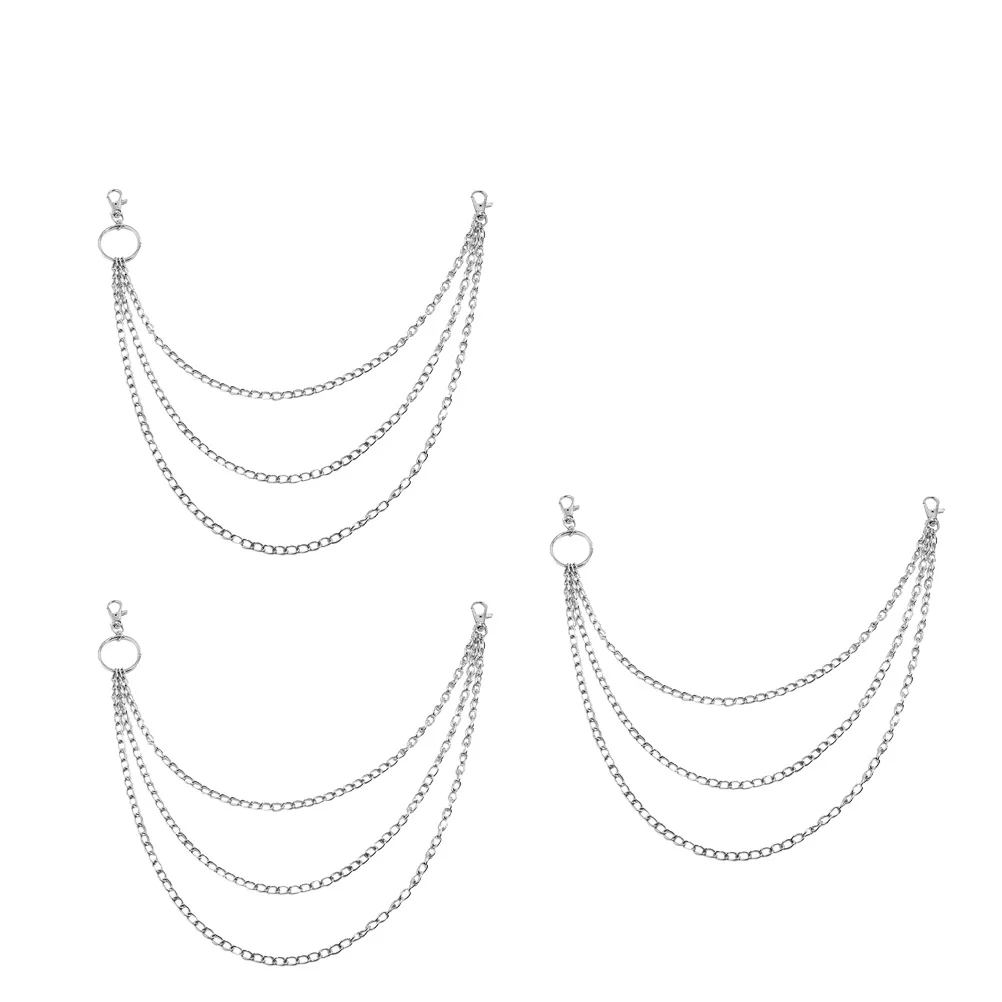 

1pc Trousers Keychain Gothic Metal For Jeans Hip Hop Jeans Waist Chain For Men Women Chain Accessory