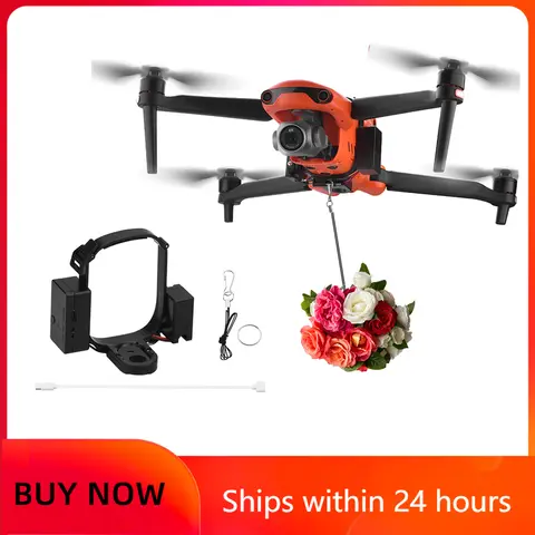 AirDrop System for Autel EVO II/EVO II Pro/V3 Wedding Proposal Delivery Device Robotics Thrower Air Dropping Drone Accessory