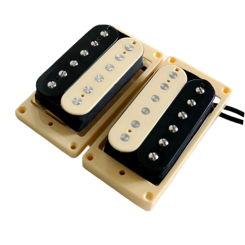 FOR Vintage Open 59ER Guitar Dual Coil Pickup Alnico5 Magnet Quad Core Output