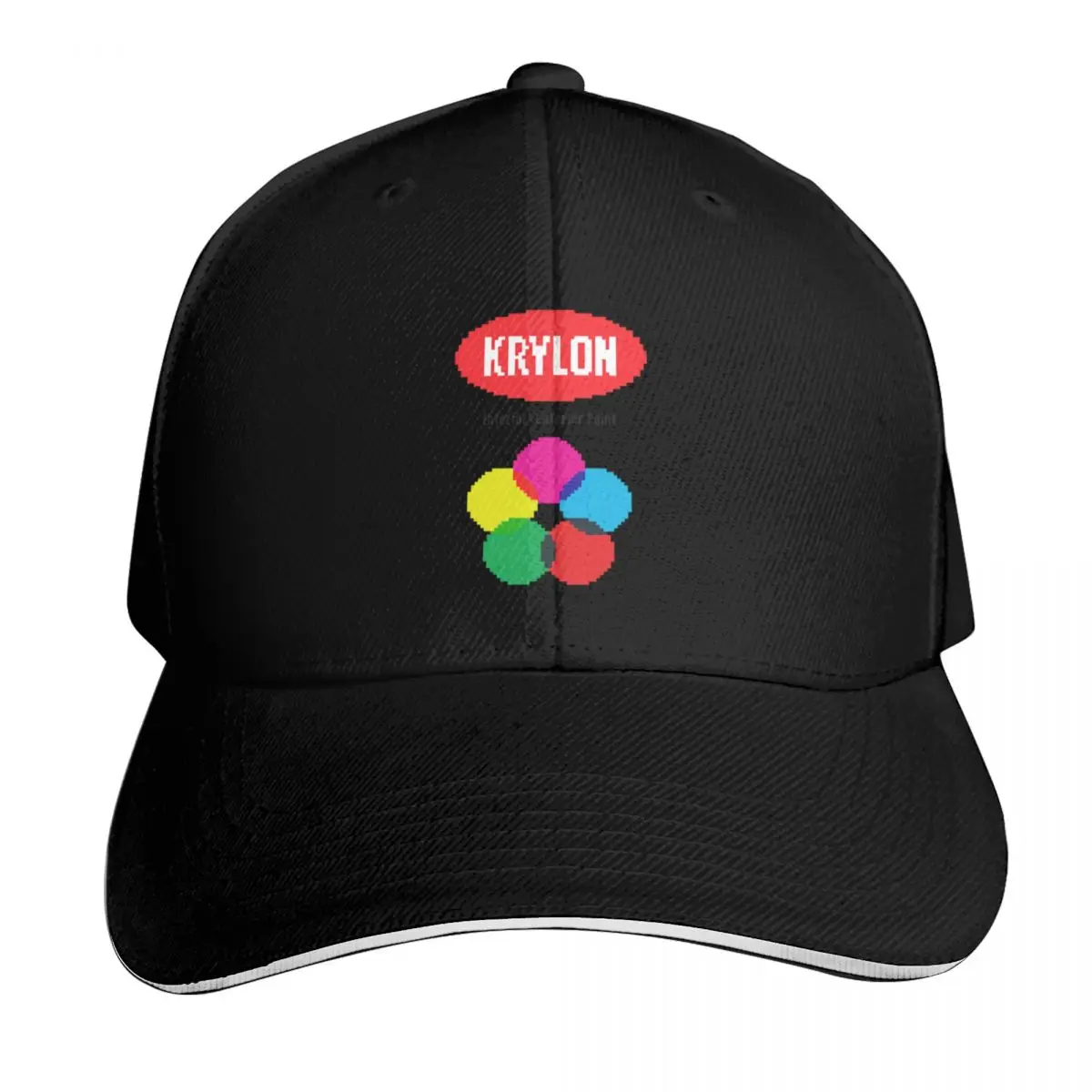 Pintura en Aerosol Krylon 8-Bit, Gorra de Béisbol con Cierre a Presión, Gorro para Fiesta de Espuma, Gorro Nuevo, Dropshipping, Sombreros para el Sol para Mujeres y Hombres