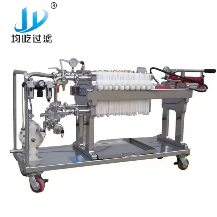 Automatic Hot Sale Food Grades Stainless Steel Press Filter Machine