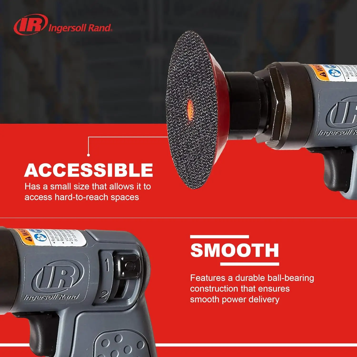 Rand 3128KA Mini Random Orbital Sander Kit