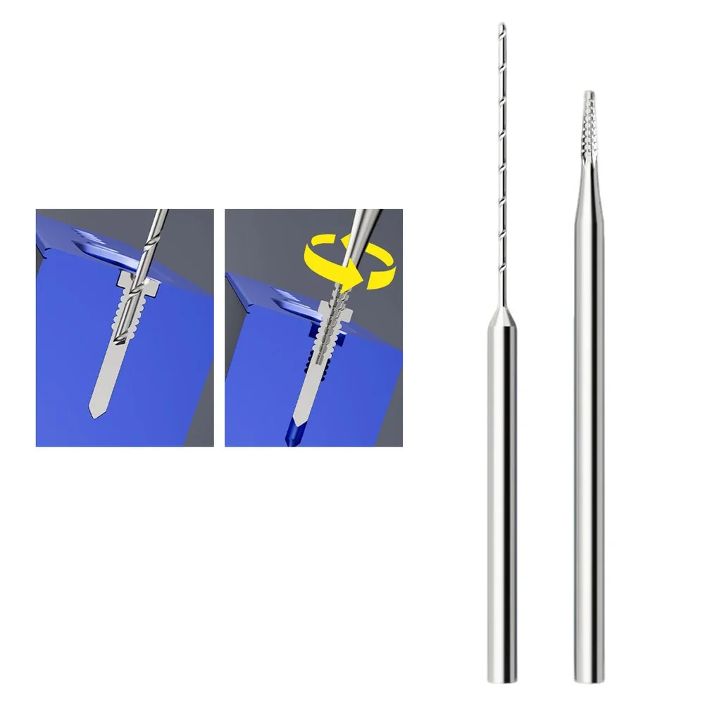 Entfernung der Bohrerschraubenentfernung, Ausgestellte Schrauben mit U8-Bohrer für Reparaturen von Telefon-Heckschrauben und anderen kleinen elektronischen Wartungen
