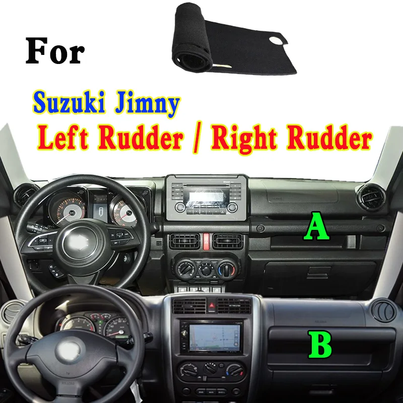 For Suzuki Jimny SZ5 JB SZ4 Mk3 SN413 Accessories Dashmat Dashboard Cover Instrument Panel Insulation Sunscreen Protective Pad