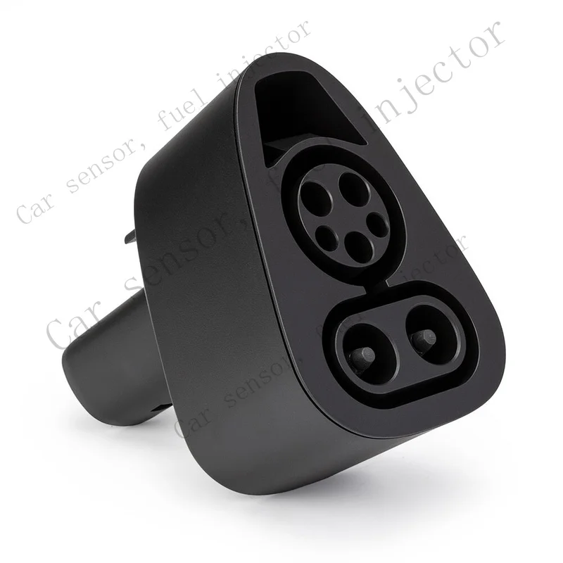 Q+ 1X CCS1 Fast Charger Adapter Fit For Tesla Model 3/S/X/Y 250KW DC 500V Charging