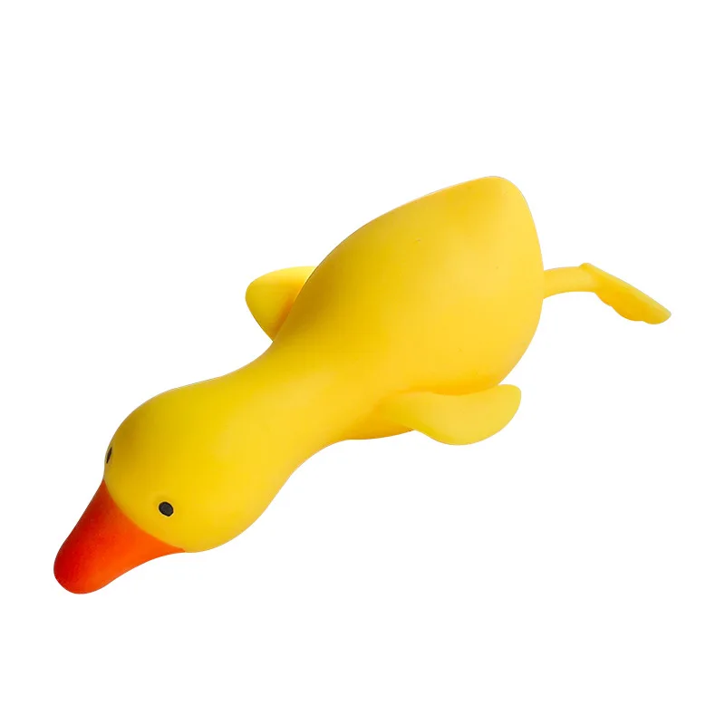 

Big Yellow White Goose Decompression Artifact Cute Enamel Slow Rebound Duck Net Red Cartoon Vent Children Press Toy