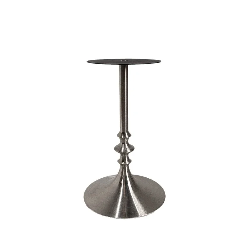 New Hotel European Special-shaped Tube Stainless Steel Large Horn Round Chassis Negotiate Leisure Metal Chassis