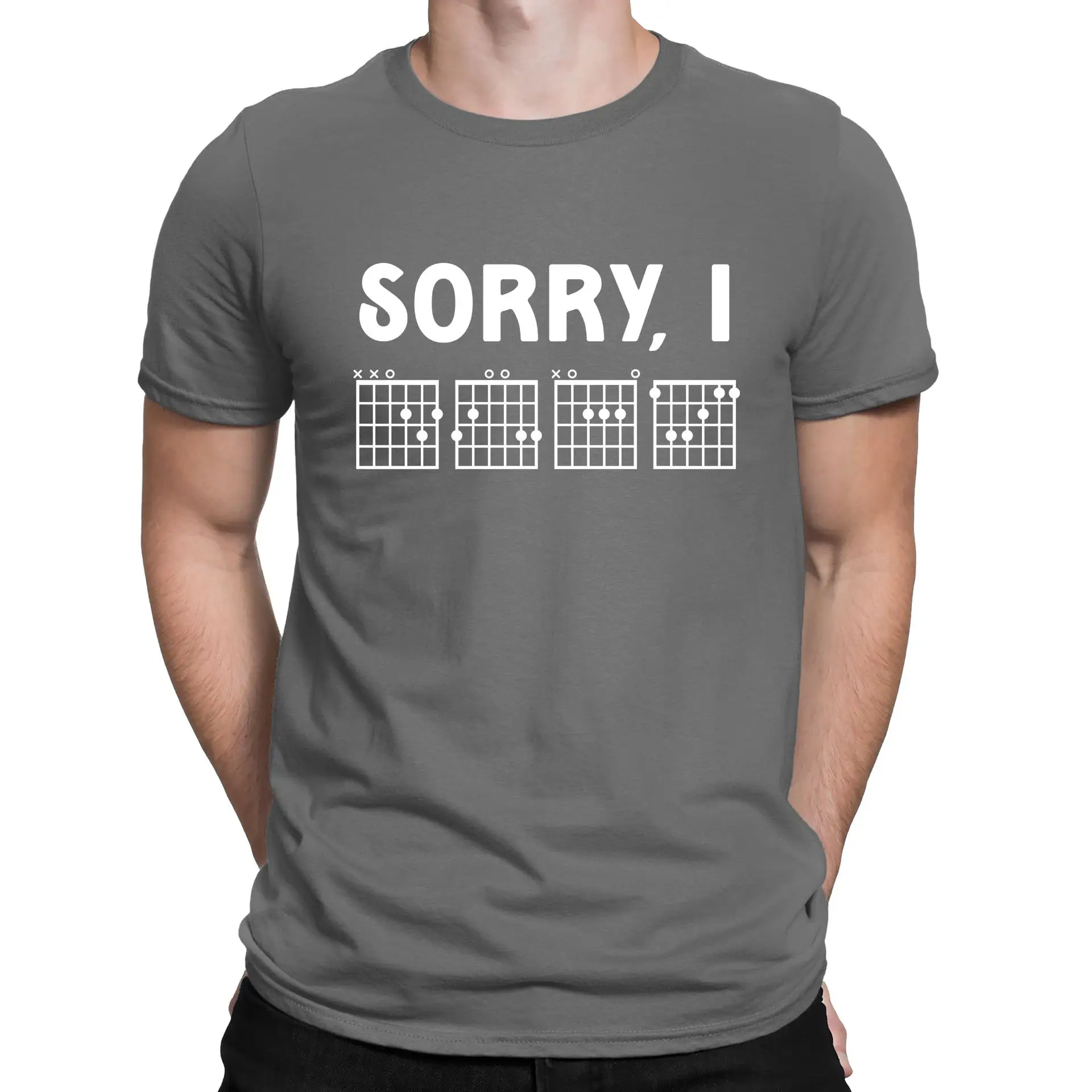 Sorry I DGAF Funny Guitarist Guitar Tab Joke Slogan T Shirt Mens and Womens Sizes