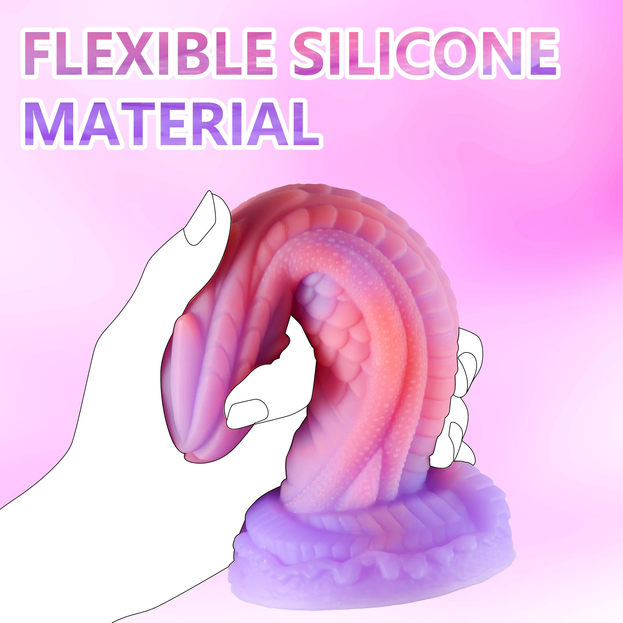 New Silicone Dildo Anal Sex Toys for Women Men Colourful Penis Huge Dragon Monster Dildos Butt Plug Adult Sexy Products Sexshop