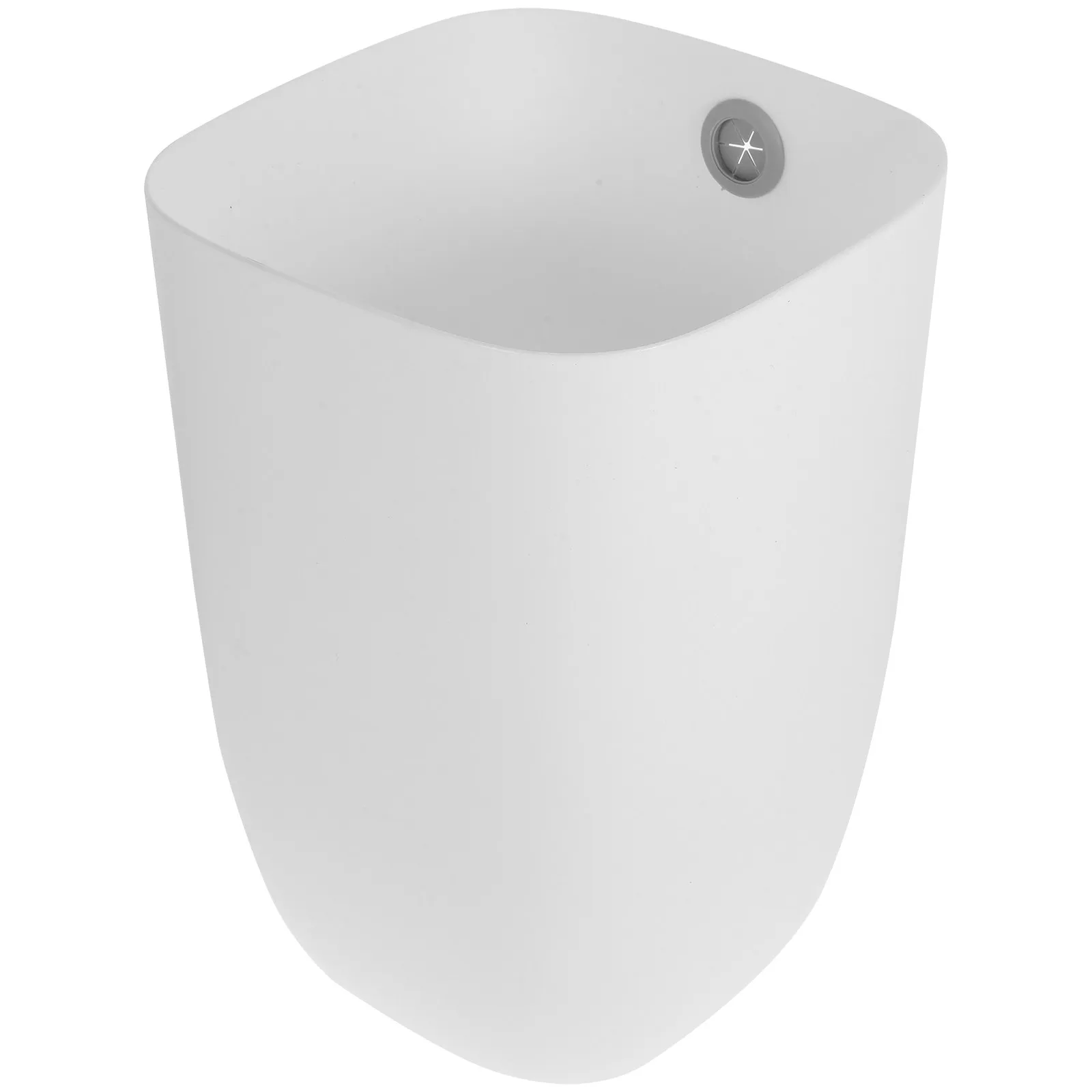 

Large Capacity Plastic Trash Can Sturdy Garbage Bin for Home Kitchen Bathroom Office Wastebasket Trash Can Plastic Wastebasket