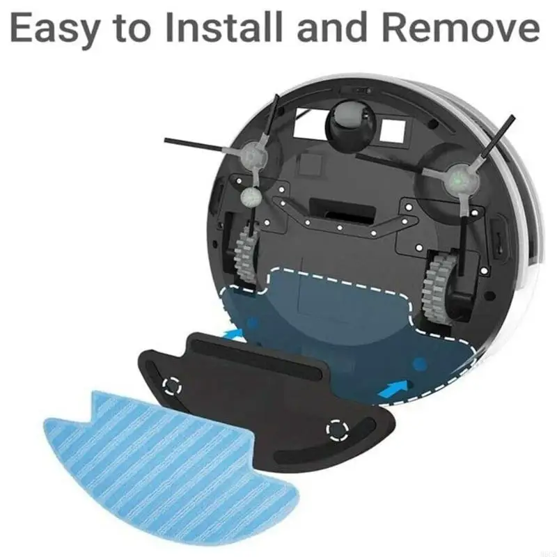 M6CB MOP Pad Side Brush Side Score CLOBOT Phụ kiện thay thế Bộ lọc vật liệu nhựa cho LEFANT M210B M210S M210B