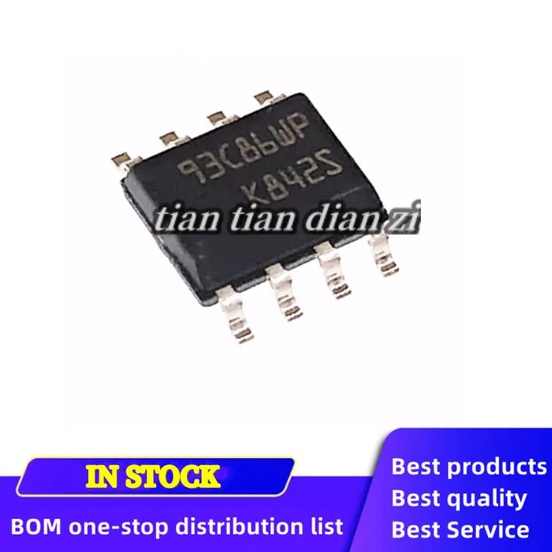 10 Stuks M93C86-WMN6TP M93c86 Sop8 Ic Chips In Voorraad