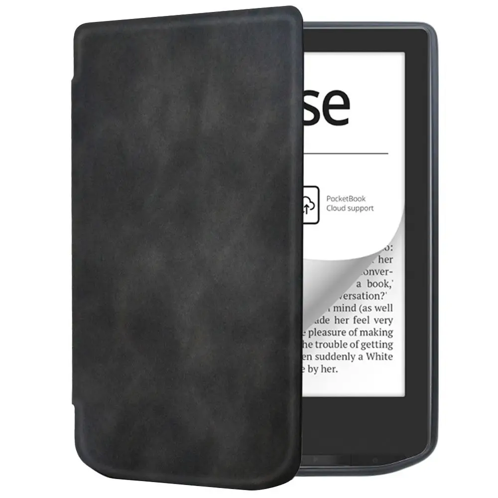 Ultra Slim Soft Flip Cover para E-Reader, Resistente ao Desgaste, À Prova de Choque, Auto Wake, Sleep, Filio, Pocketbook Verso, Verso Pro