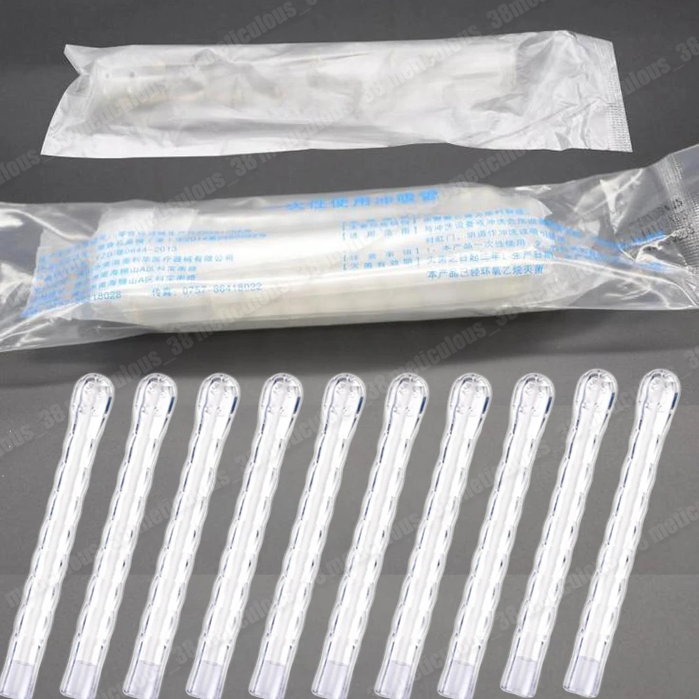5-50PCS Silicone Enema Cleaning Shower Vaginal Wash Home Enema Anal Wash Douche Nozzle Douche Health Hygiene Tool Woman/Man