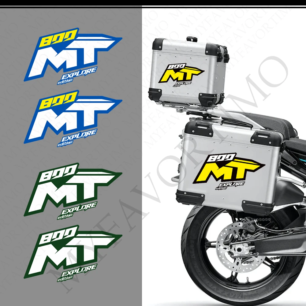 Motocicleta Protetor Decorativo Adesivo, Casos de Bagagem, Tronco Decalque, CFMOTO 800MT, 800 MT, Touring Explorar, Editio, 2022, 2023, 2024