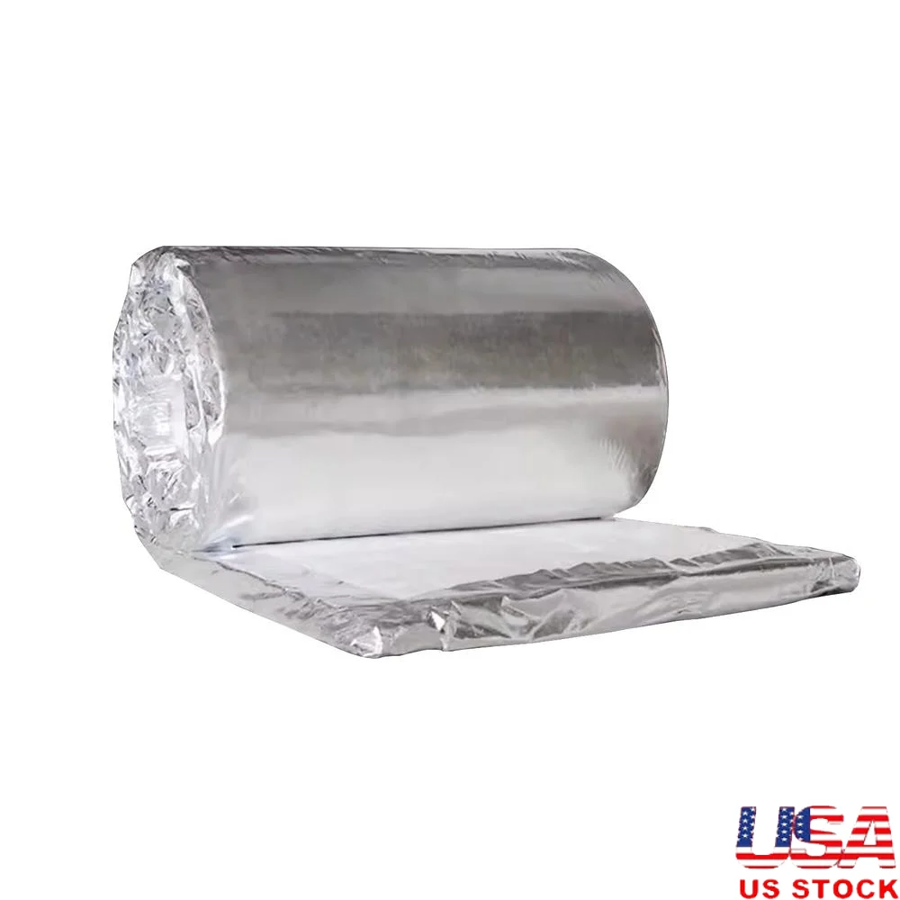 Fireproof Aluminum Foil Faced Insulation Blanket 24