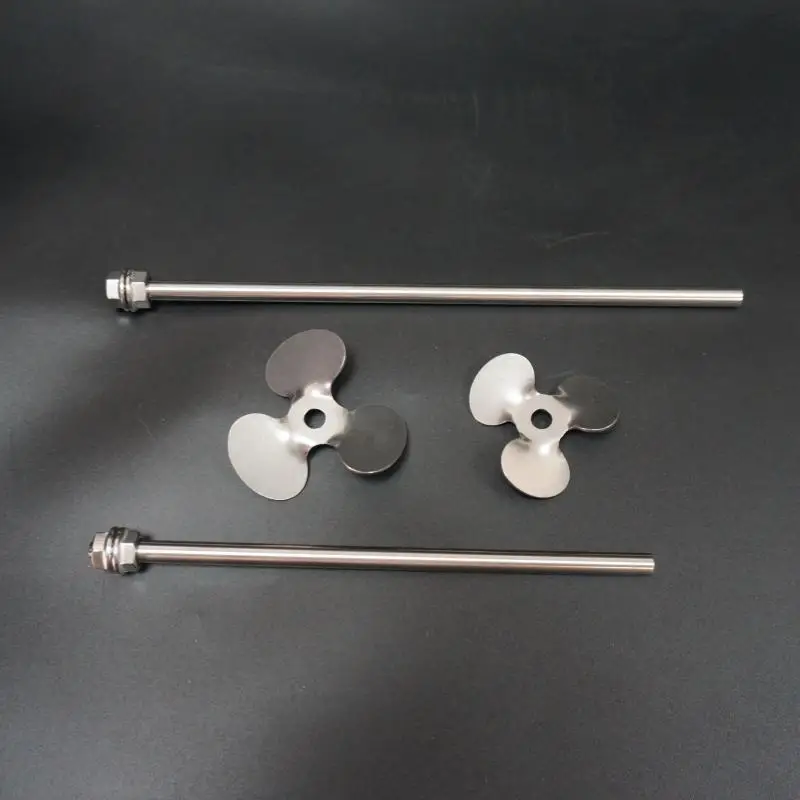 1pcs Laboratory 304 Stainless Steel Three-leaf Type Stirring Paddle (Mixed Blade or Rod) Chemistry Accessories