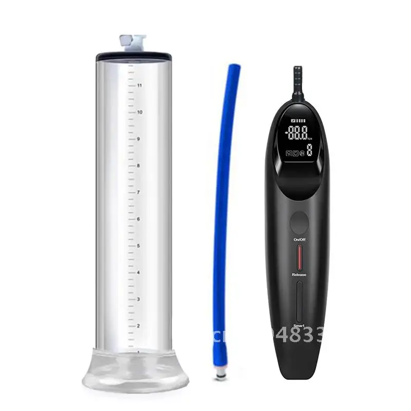 Electric Penis Pump Sex Toys for Men Male Masturbator Penis Training Penile Vacuum Pump Penis Enlargement Enhancer Massager Ring