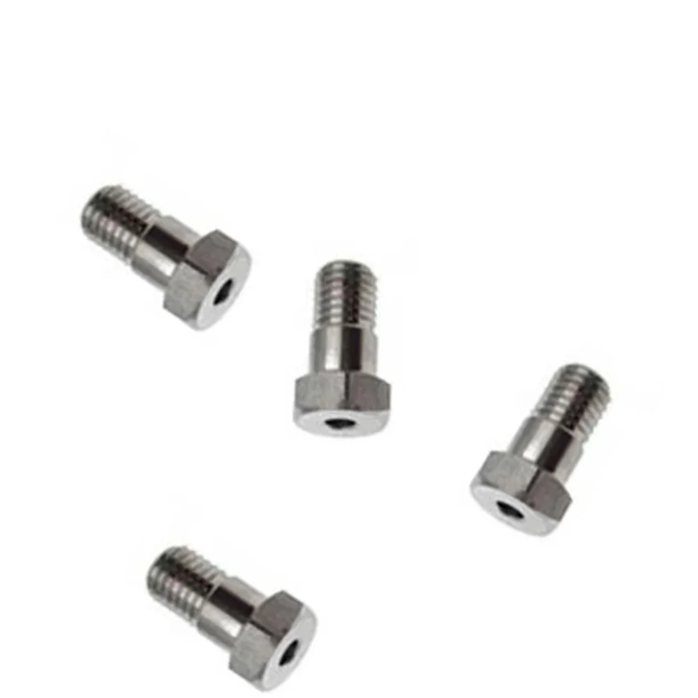 4pcs Waterjet Machine Intensifier Check Valve - Retaining Screw 004380-1 Water Jet Cutter Head Screw, Check Valve Retaining