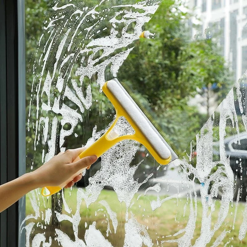 2Pc/3Pcs Drei-In-One Multi-Funktion Spray Flüssigkeit Wischer Reinigung Pinsel Badezimmer Spiegel Glas reinigung Schaber