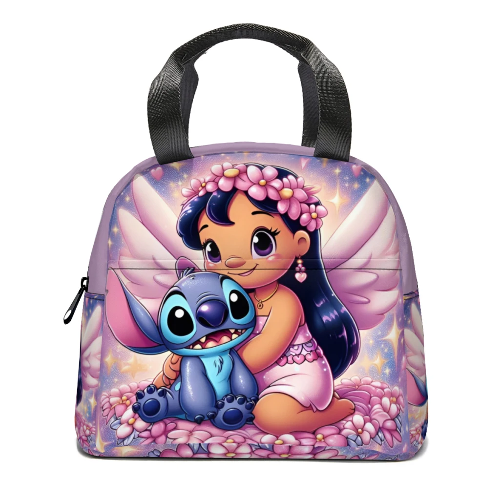 

Stitch Lunch Box Women Multifunction Cooler Thermal Food Insulated Lunch Bag Kids Portable Picnic Tote Bags