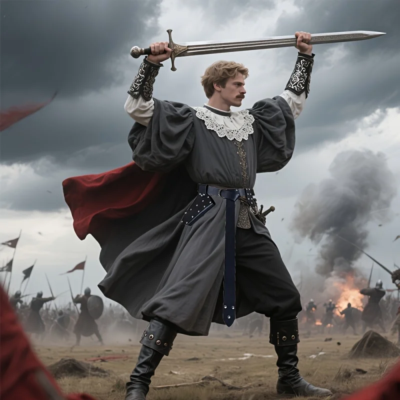 

Vintage Viking Cosplay Costume Accessory , Perfect for Halloween & Medieval-Themed Events