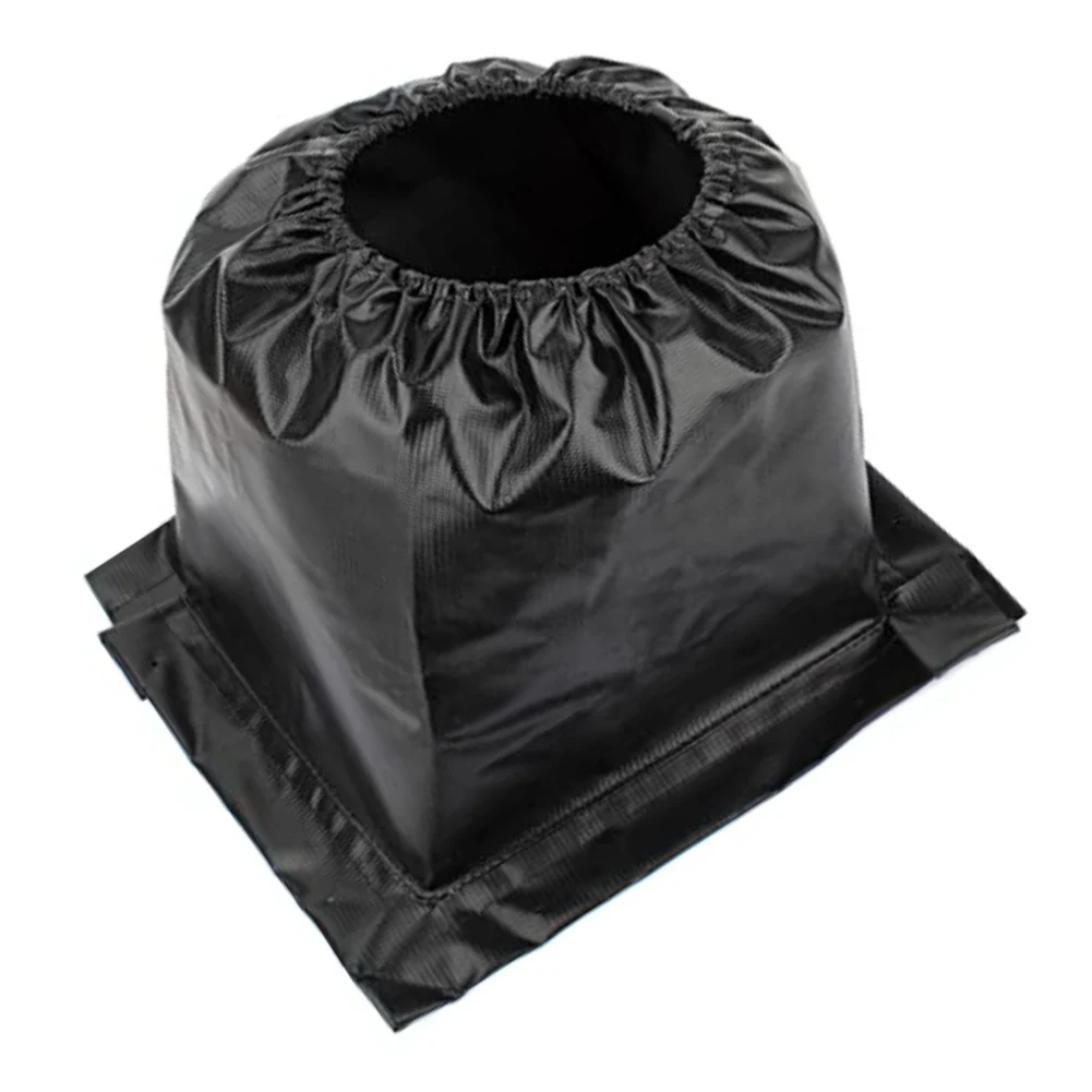 Black Lawn Mower Boot 600D PVC Coated Mesh UV-resistant Coating Reinforced Seams For Lawn Maintenance Fits 45-0540 501885