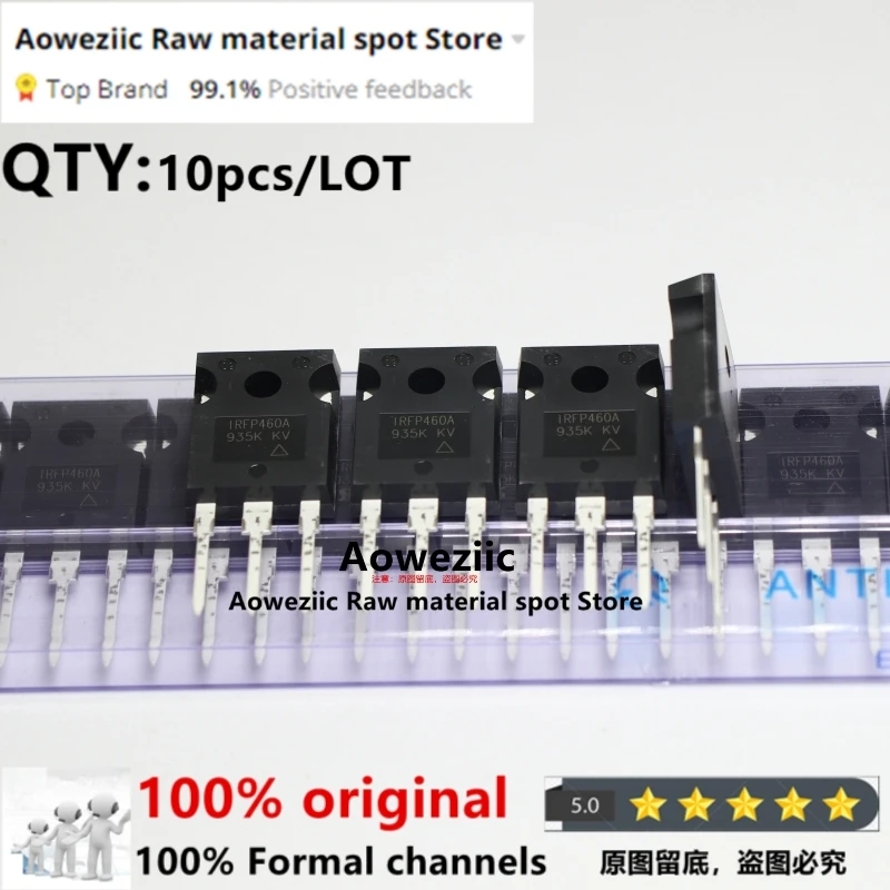 Aoweziic 2023+ 100% New Imported Original IRFP460APBF IRFP460A TO247 MOSFET 500V 20A