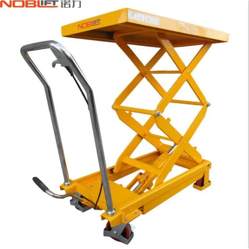 High-capacity Lift Trolley Hydraulic Platform Lift Trolley Molds Labor-saving Commercial Furniture Hebebühnenwagen ZY40TC