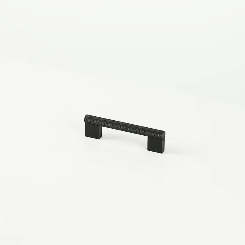 Universal Cabinet Drawer Window Handle Matte Black Stainless Steel Home DIY Compatible with Included 4mm Diameter Screw Pair