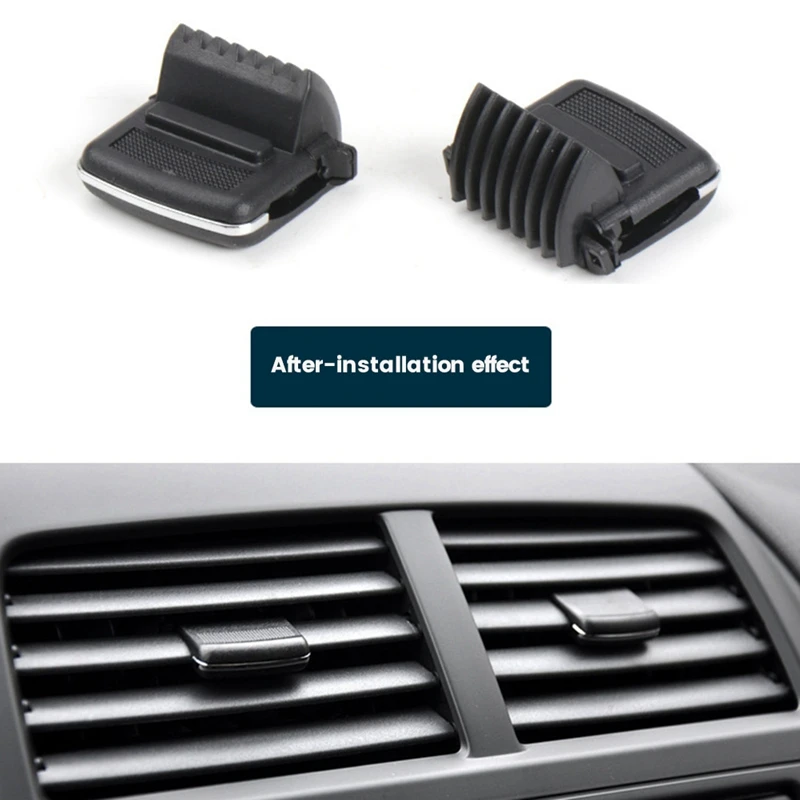 Car Air Vent Paddle Clip For Mitsubishi Outlander Sport ASX 2013-2018 Car Dashboard A/C Vent Clip Replacement Accessories 1 PCS