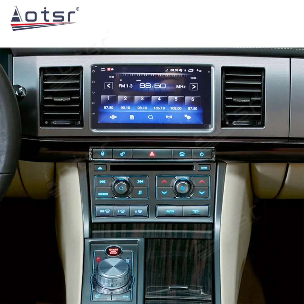 

Android 14 Car Radio Bluetooth For Jaguar XF 2008 - 2015 Receiver Carplay Audio Video Central Multimedia Player Stereo Head Unit