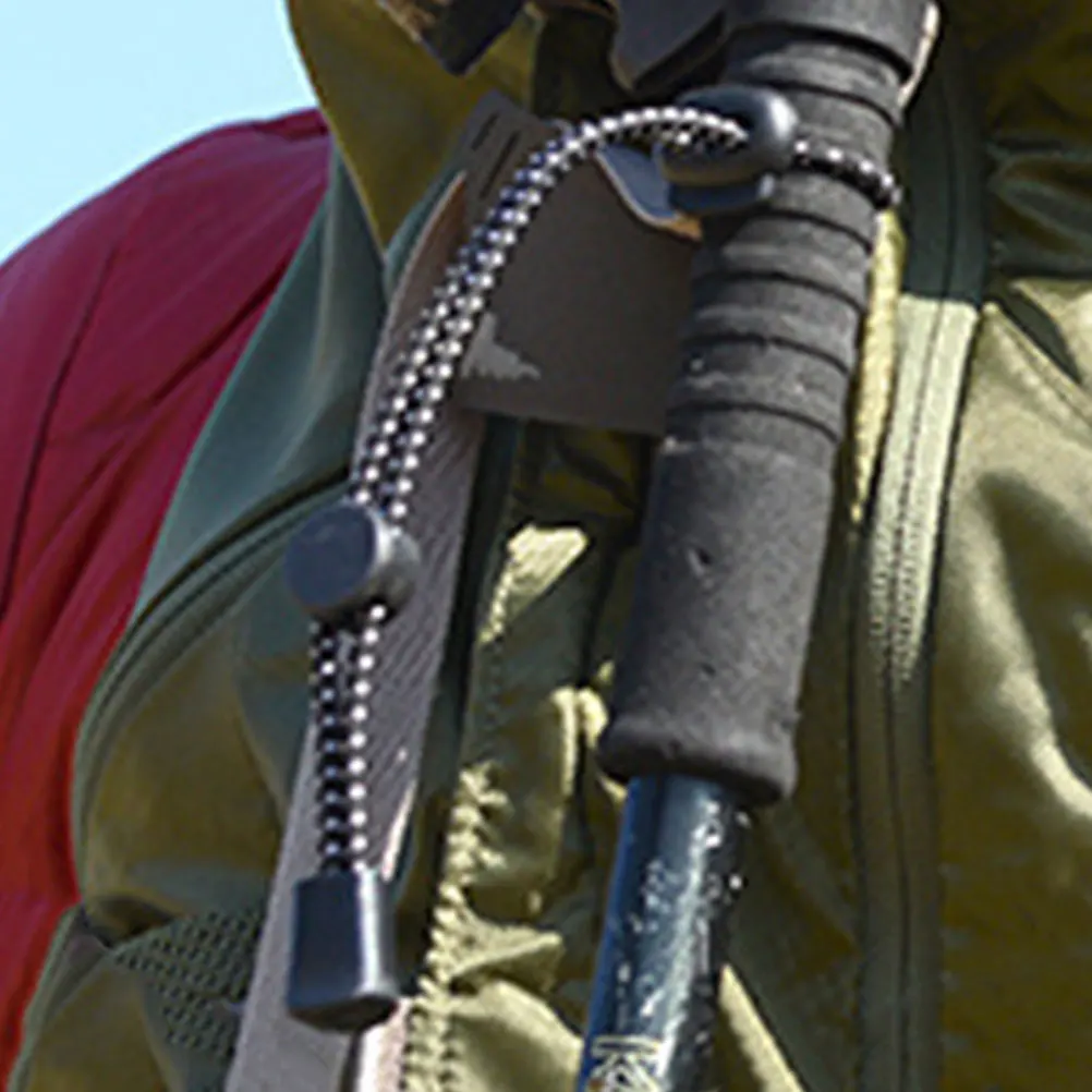 

4 Pcs Mountaineering Backpack Lanyard Wrist Strap Walking Stick Accessories Camping Climbing Straps Travel