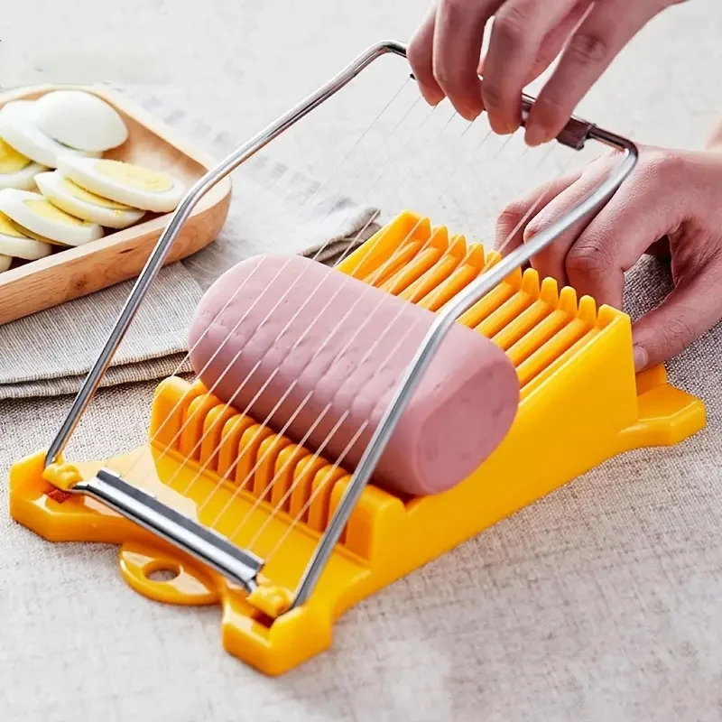 

Lunch Meat Slicer Stainless Steel Wires Slicer Food Cutter Cheese Egg Vegetable Fruits Soft Food Sushi Slicer Kitchen Gadget