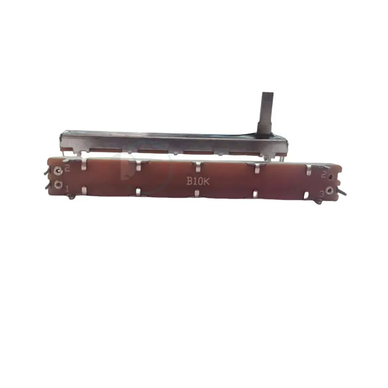 5pcs SC6021N Single Channel Potentiometer B10K A10K 75MM Straight Slide Potentiometer Travel 60mm Handle Length 15mm