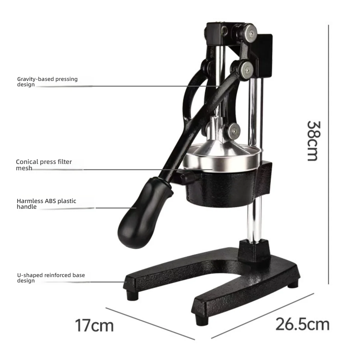 Hand Press Citrus Juicer Manua - Citrus Juicer Bar 评论和价格