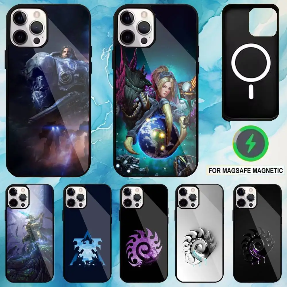 

S-Starcrafts-Game-2 Phone Case For iPhone17,16,15,14,13,12,11 Plus,Pro Max Magnetic For Magsafe Wireless Charging