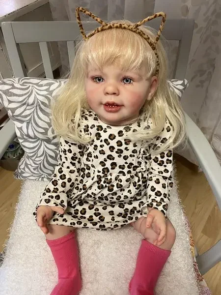 DLS Personalizowana, limitowana edycja 28-calowej lalki Reborn Katie Marie, wykonana przez ShanShan, gotowa lalka z różnymi ubrankami.