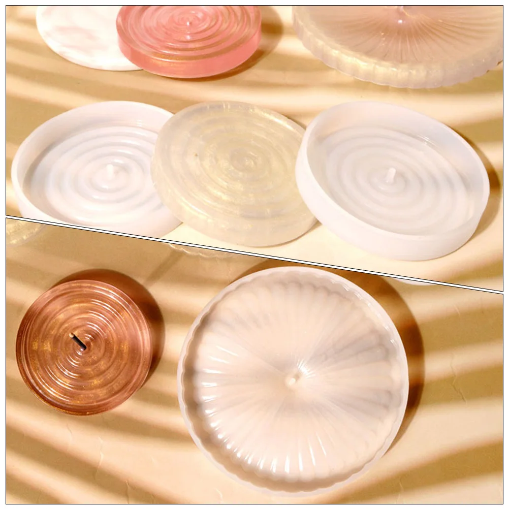 

2Pcs DIY Silicone Incense Holder Mold Non Stick Reusable Flexible Epoxy Silicone Tray Mold for Craft Making DIY Supplies