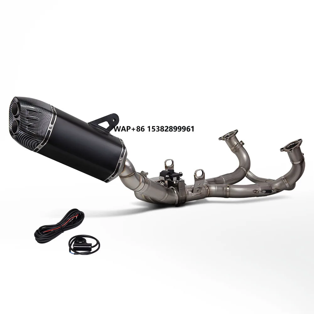 

Motorcycle Exhaust Modify Full System Escape Titanium Front Pipe Slip on Line Muffler for R1300R R1300RS R1300GS R1300ADV