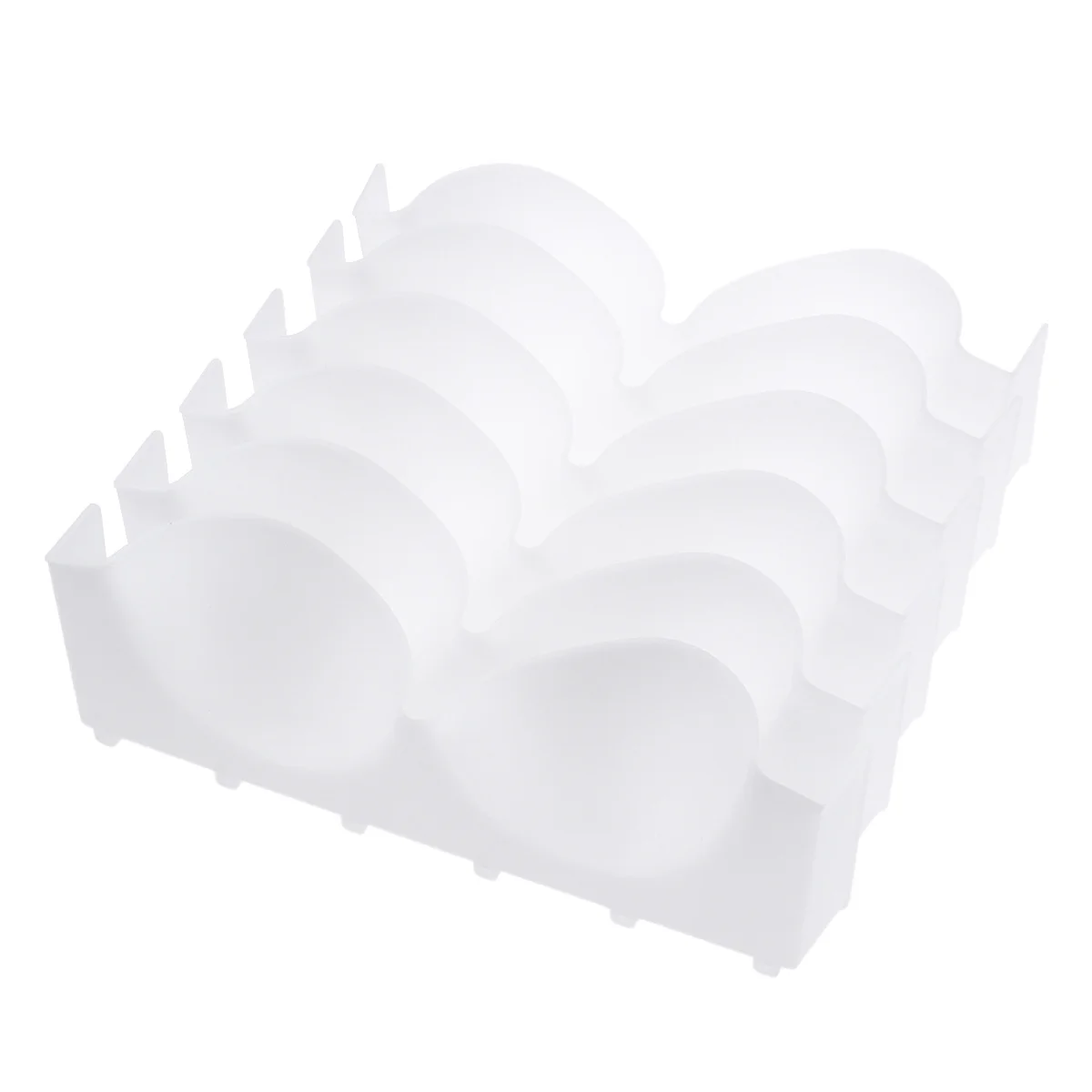 

6Pcs Bra Organizer Storage Box Plastic Compartment Type Underwear Storage for Closet Use Bra Organiser Underwear Organiser