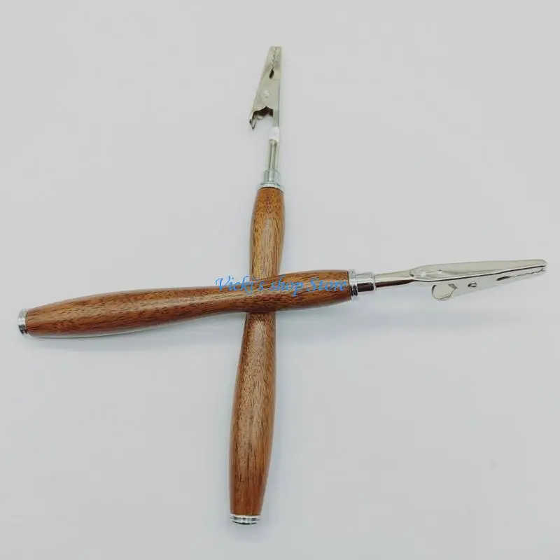 أداة تثبيت سوار من الخشب الطبيعي، سوار قوي لوضع المشبك المعدني المساعد، أداة مساعدة، قفل السوار