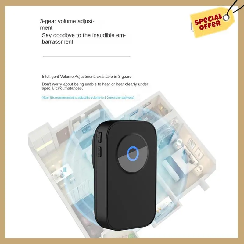 Беспроводной водонепроницаемый дверной звонок «два в одном», инфракрасный индукционный дверной звонок для человеческого тела, напоминание о магазине, приветственное устройство, вилка стандарта США, простота в использовании