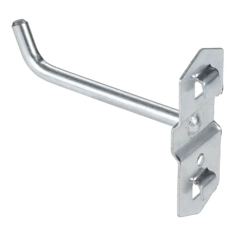 1Pcs Storage Rack Hole Board Hook Hardware Tool Steel Oblique Hanger Hammer/Pliers Wall Mount Pegboard Hook for Shop Good Shelf