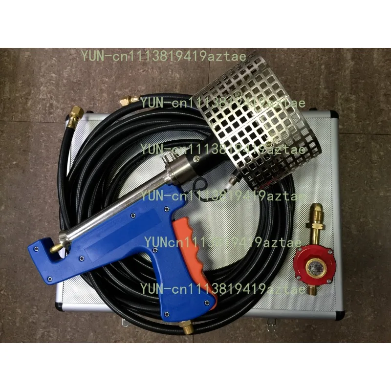 Marine Propane Heat Shrink Gun Complete Kit, Portable Gas Torch for Boat Winterizing, Construction PE Film Shrinking