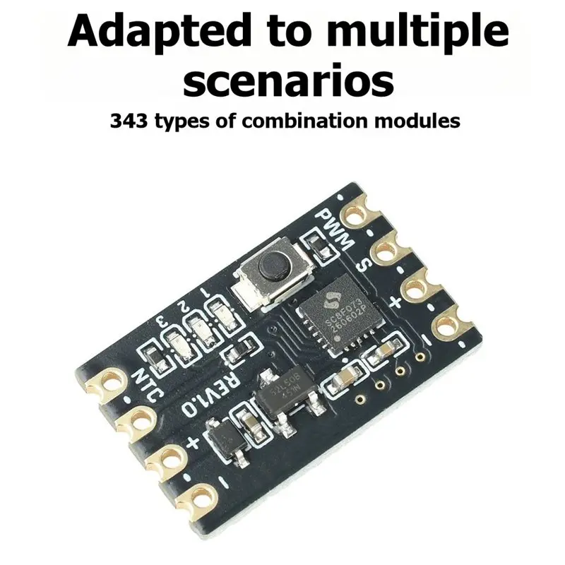 [A93Z!】 Power Supply PWM Speed Controller DC 5-15V Fan Speed Regulator Driver Governor Ultra-Small Size Quiet