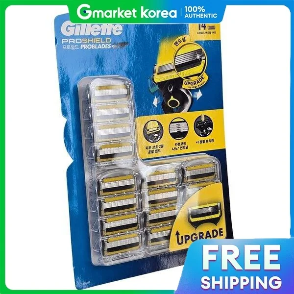 Gillette | ProShield Razor Blades 14 Count ราคา 2,468 บาท*ส่งฟรี